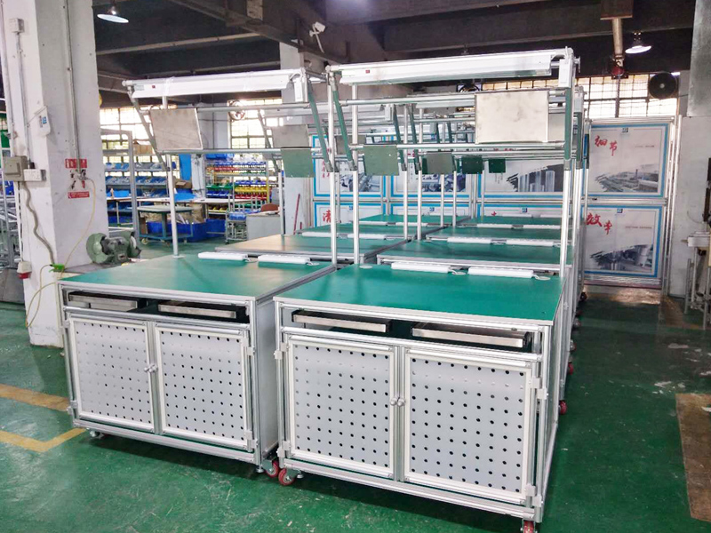 精益管工作臺的設計和安裝