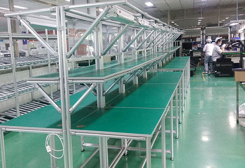 工作臺(tái)流水線的制作步驟介紹